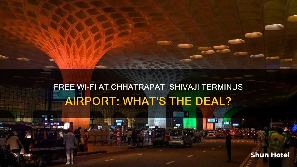 is wifi free at cst airport