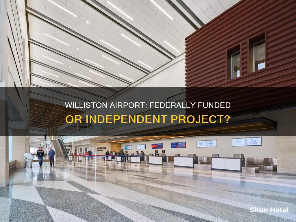 is williston airport a federal project