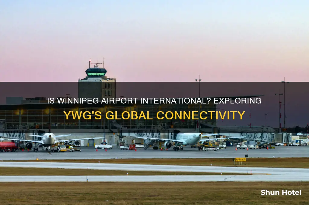 is winnipeg airport international