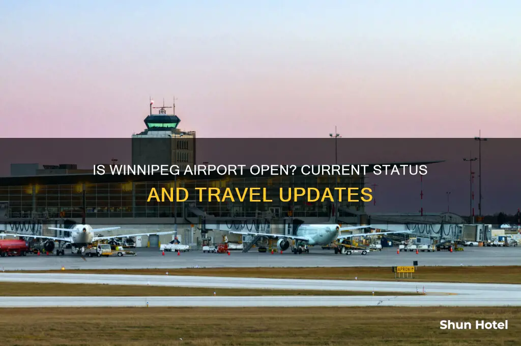 is winnipeg airport open