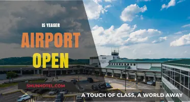 Is Yeager Airport Open? Current Status and Travel Updates