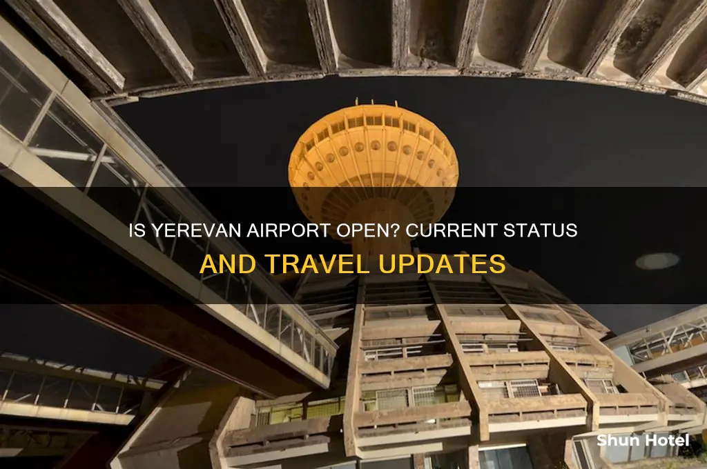 is yerevan airport open
