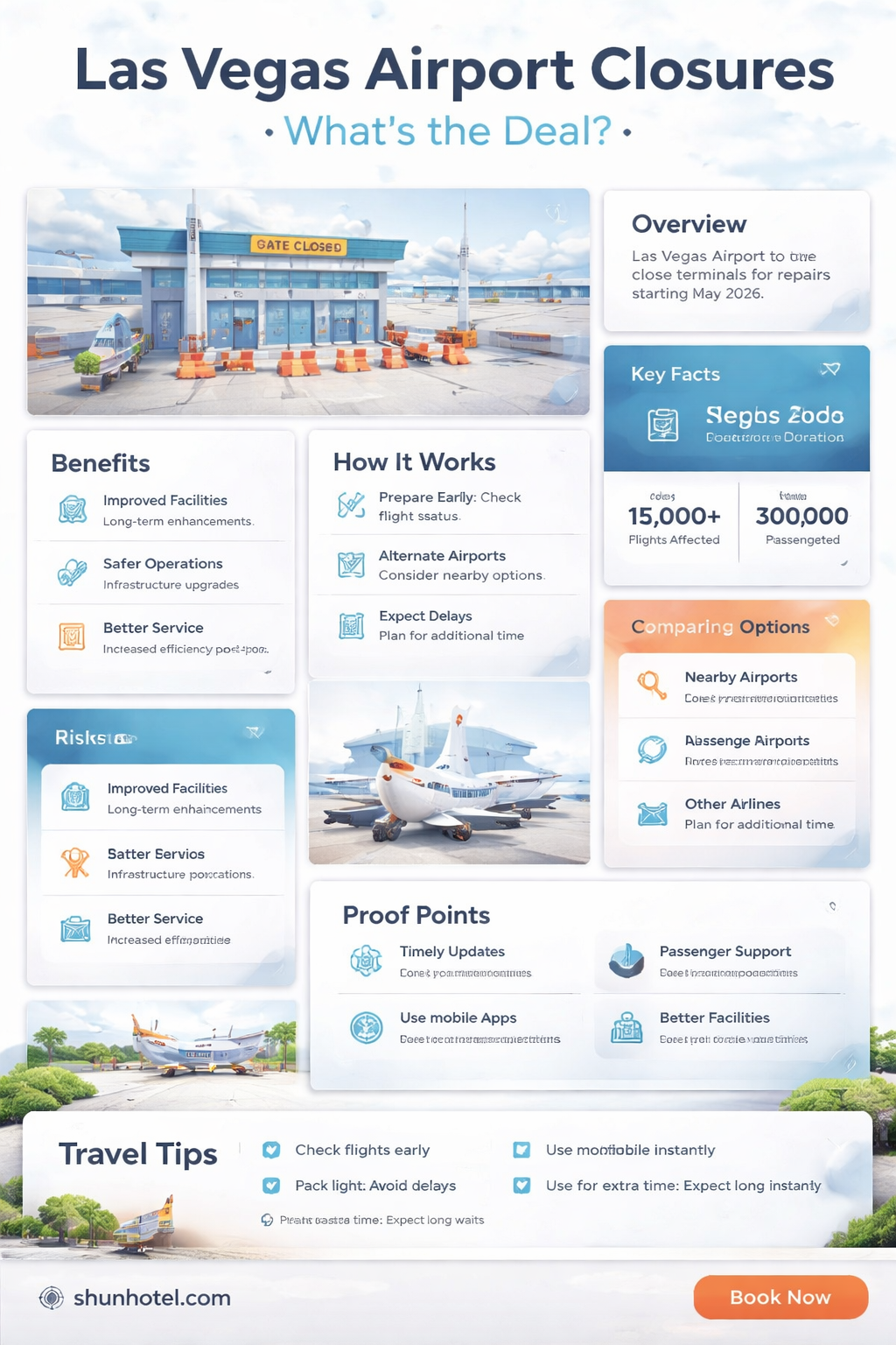 are airports closing in las vegas