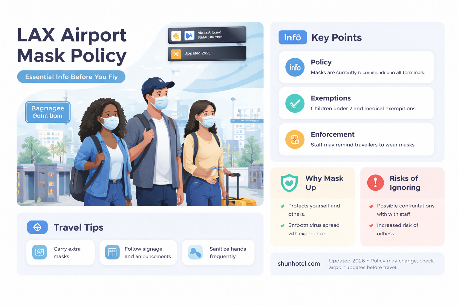 are masks required at lax airport
