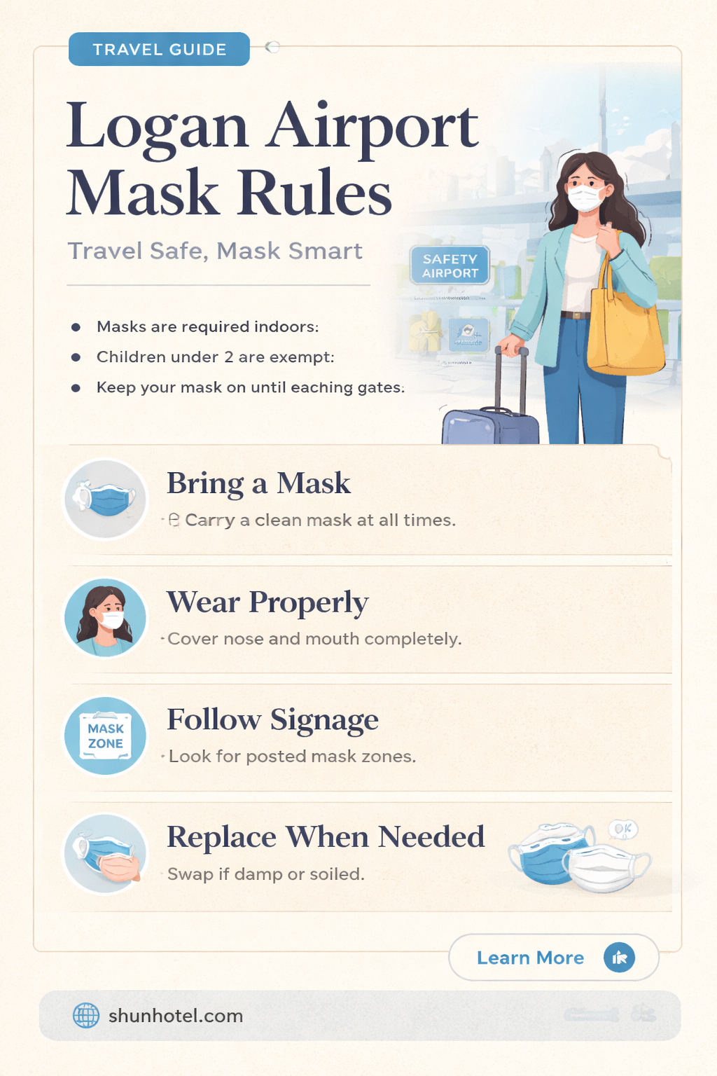 are masks required at logan airport