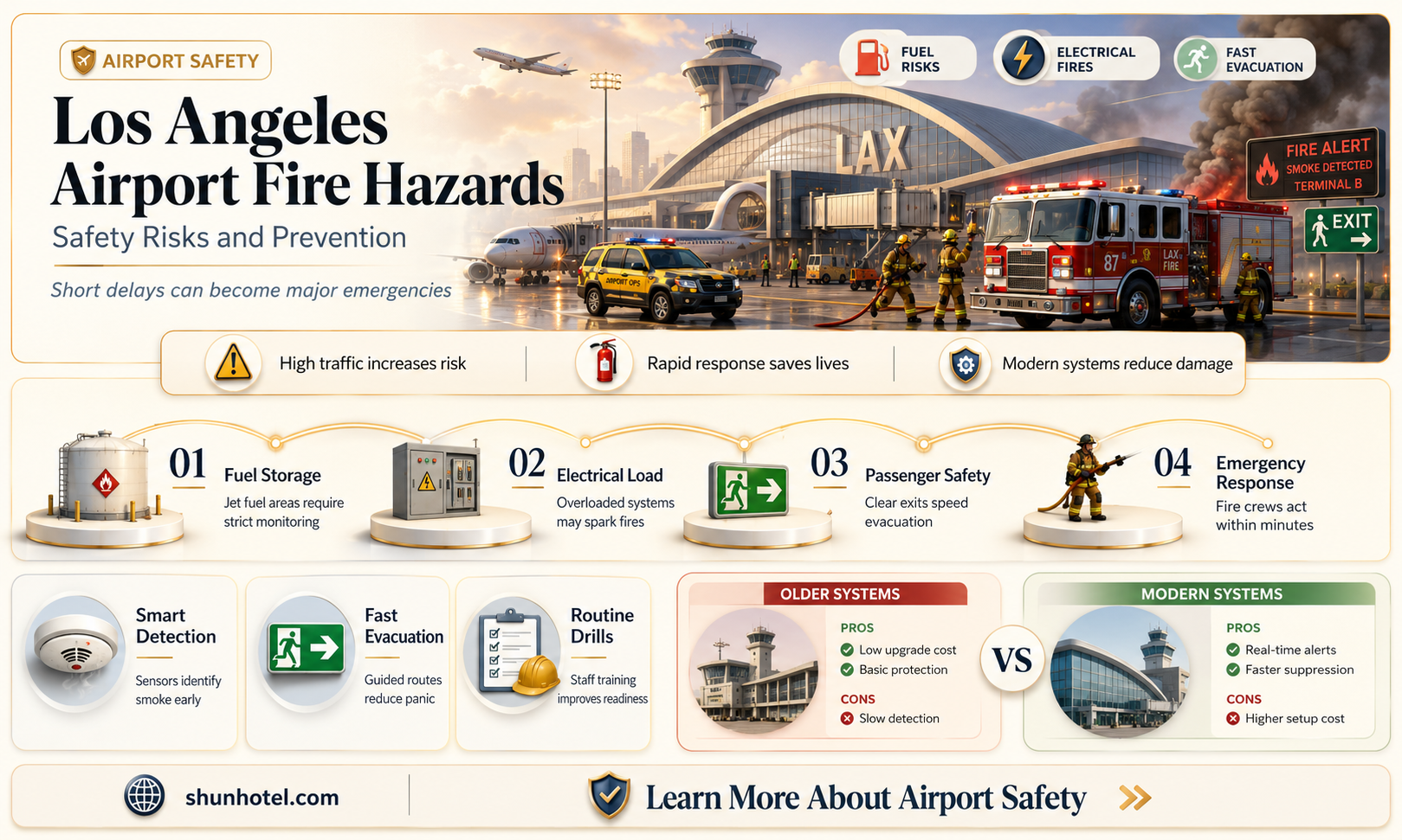 are fires affecting los angeles airport