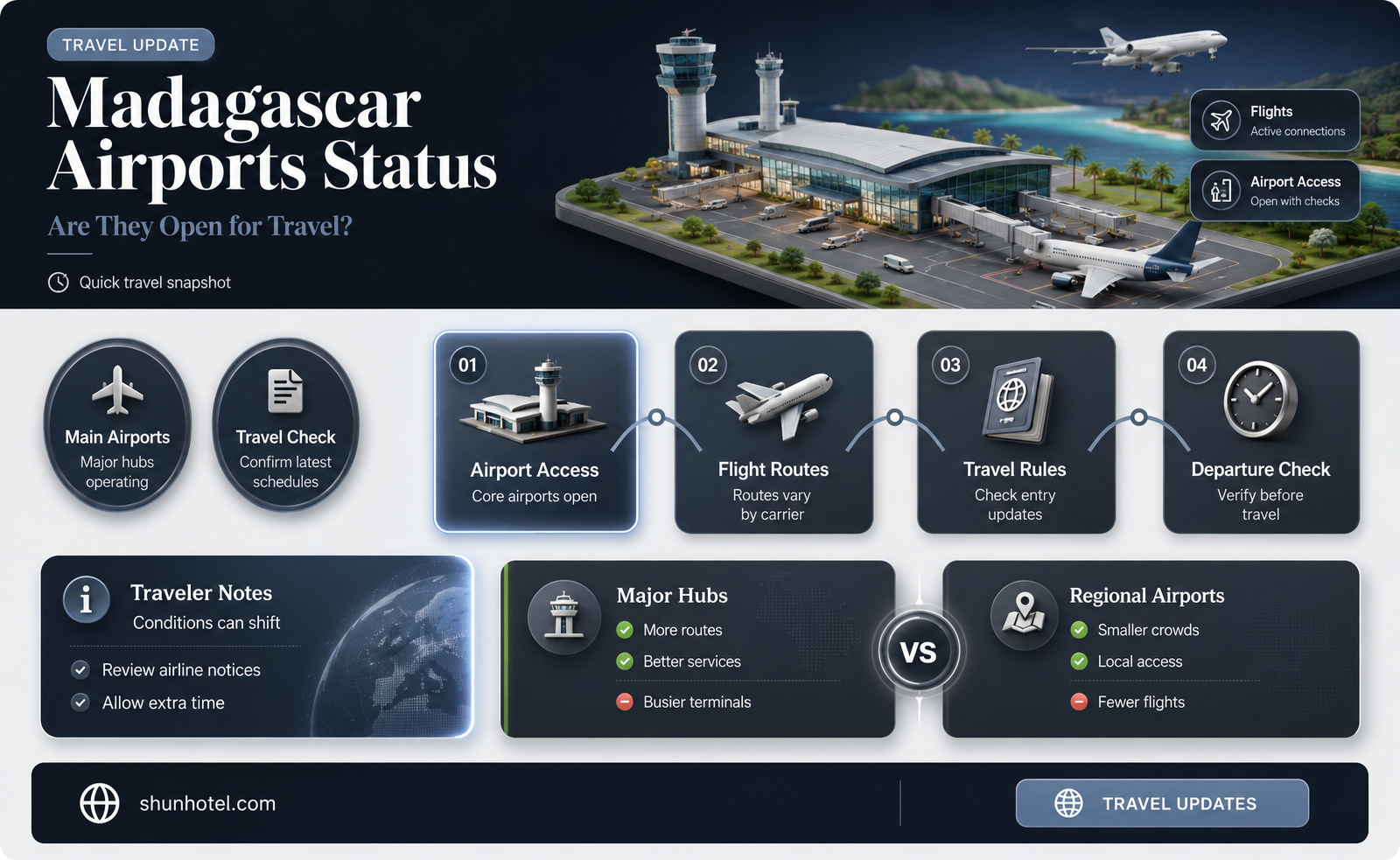 are the madagascar airports open