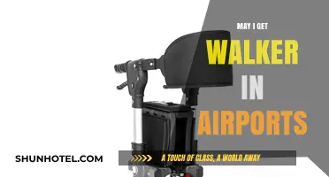 Navigating Airports with Ease: Can You Use Walkers for Assistance?