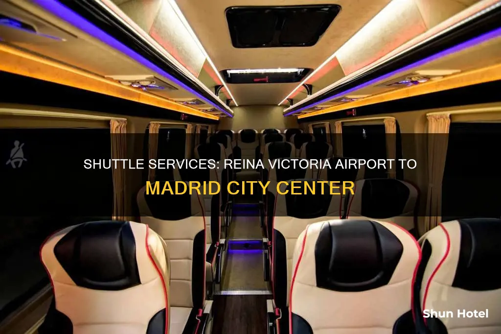 me madrid reina victoria airport shuttle