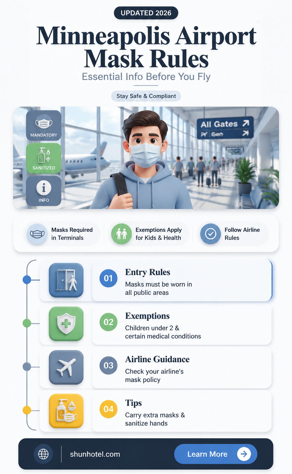 are masks required at minneapolis airport