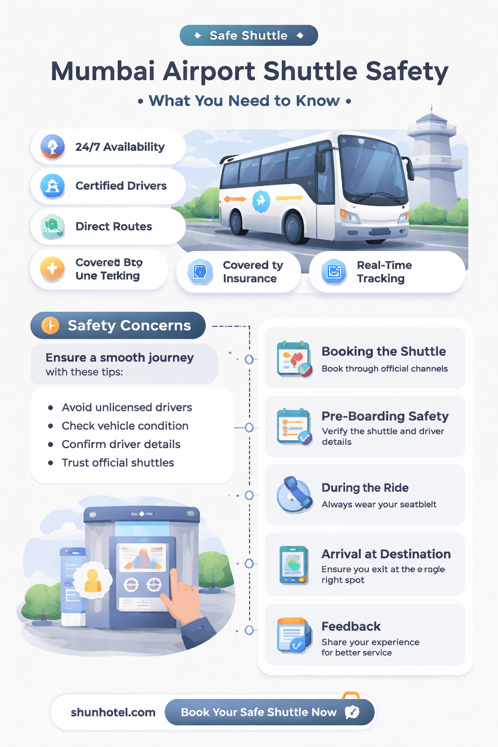 are airport shuttle from mumbai safe