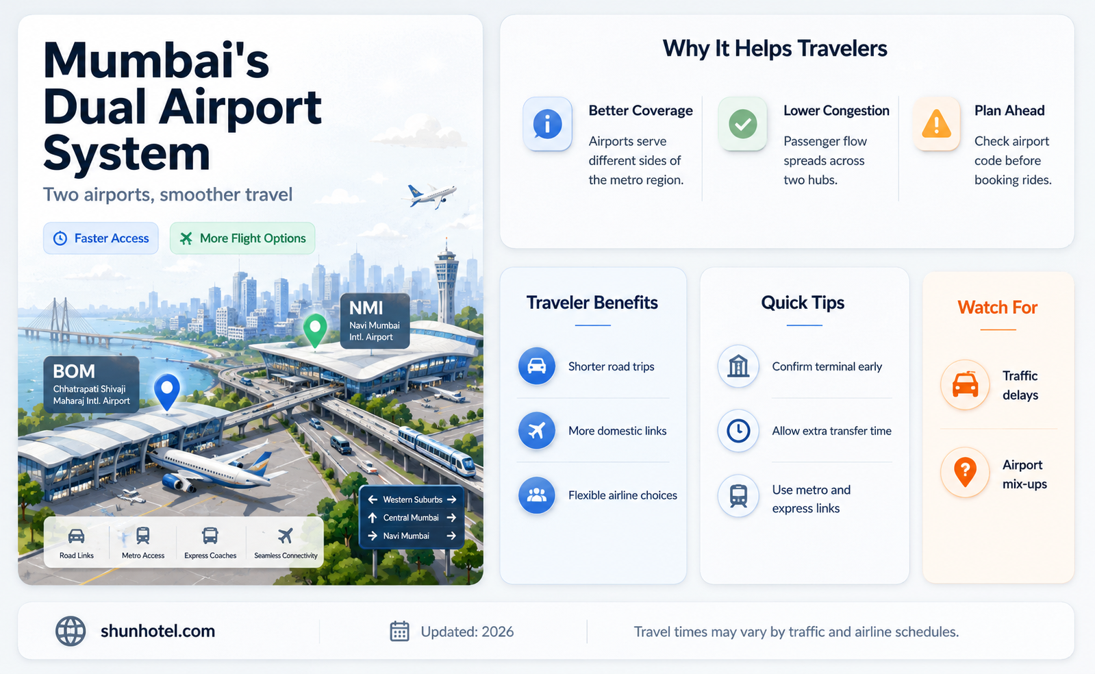 are there 2 airports in mumbai