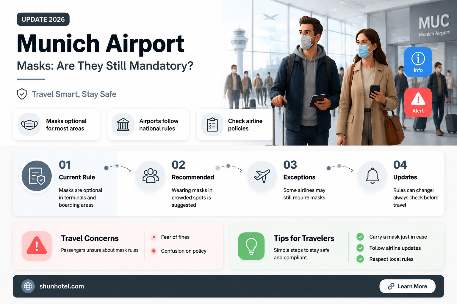 are masks required in munich airport
