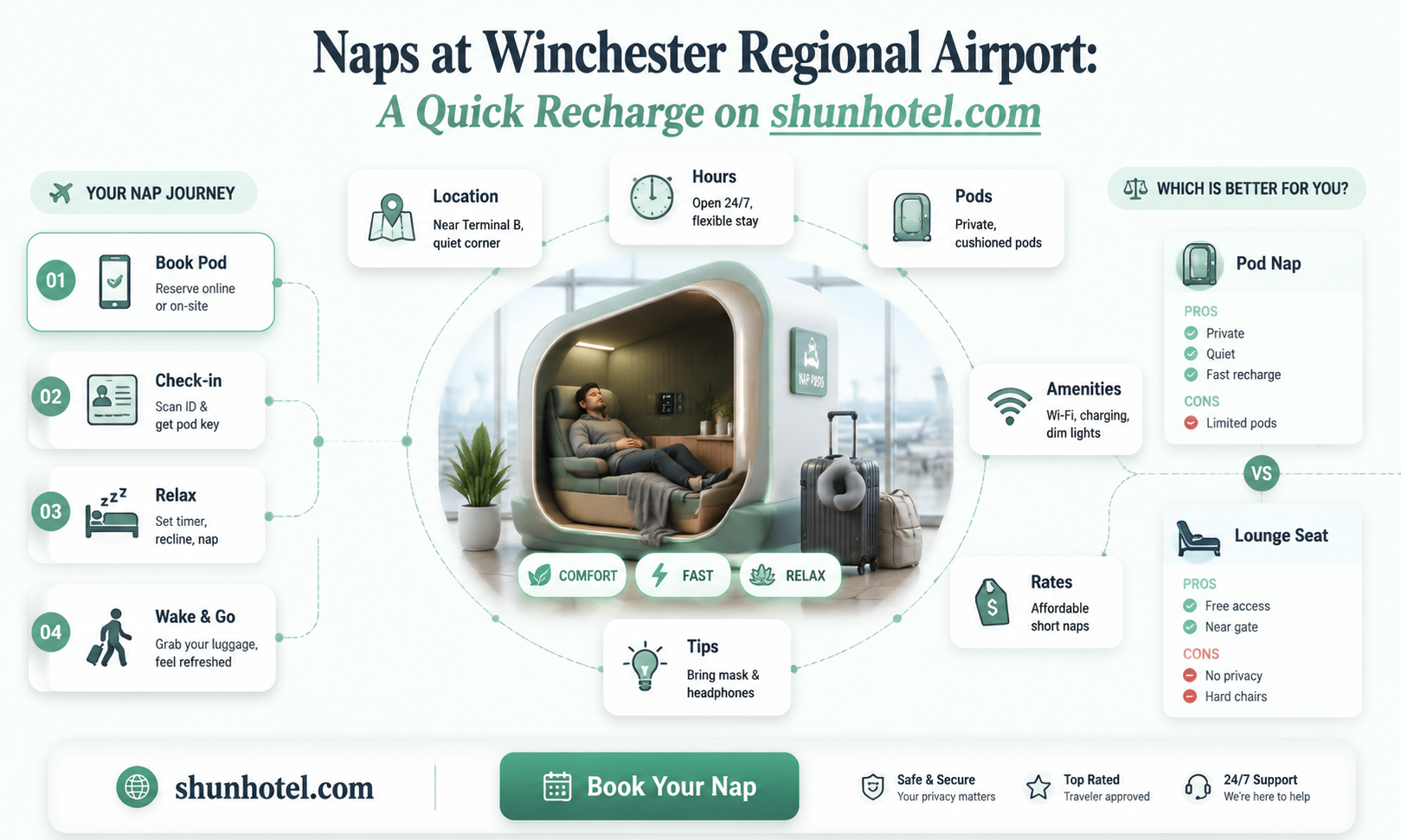 are naps winchester regional airport virginia
