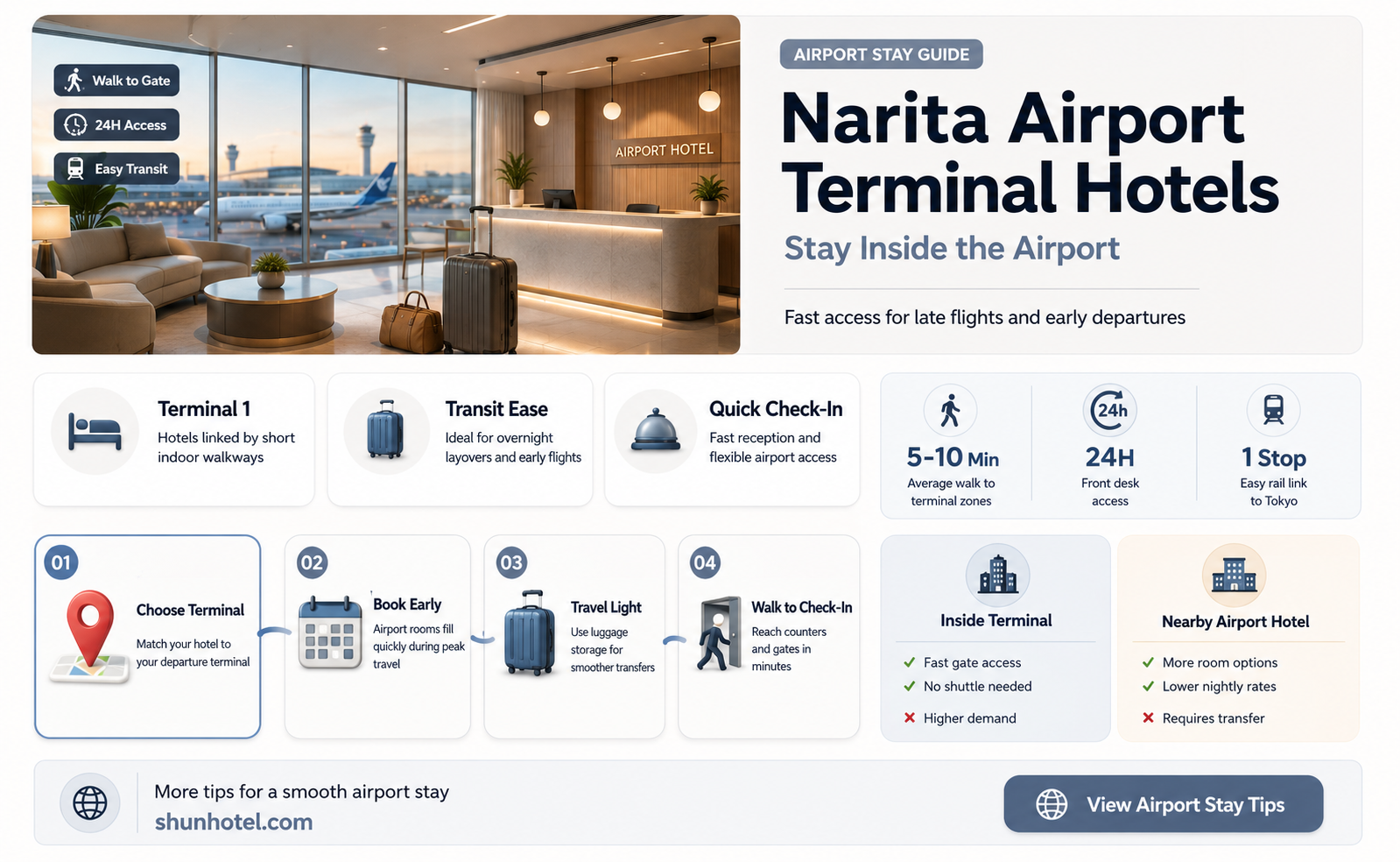 are there hotels in narita airport