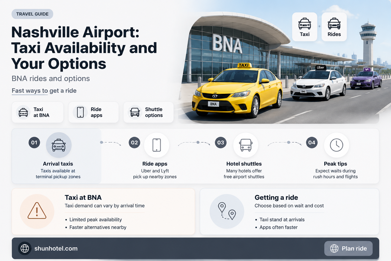 are there taxis at nashville airport