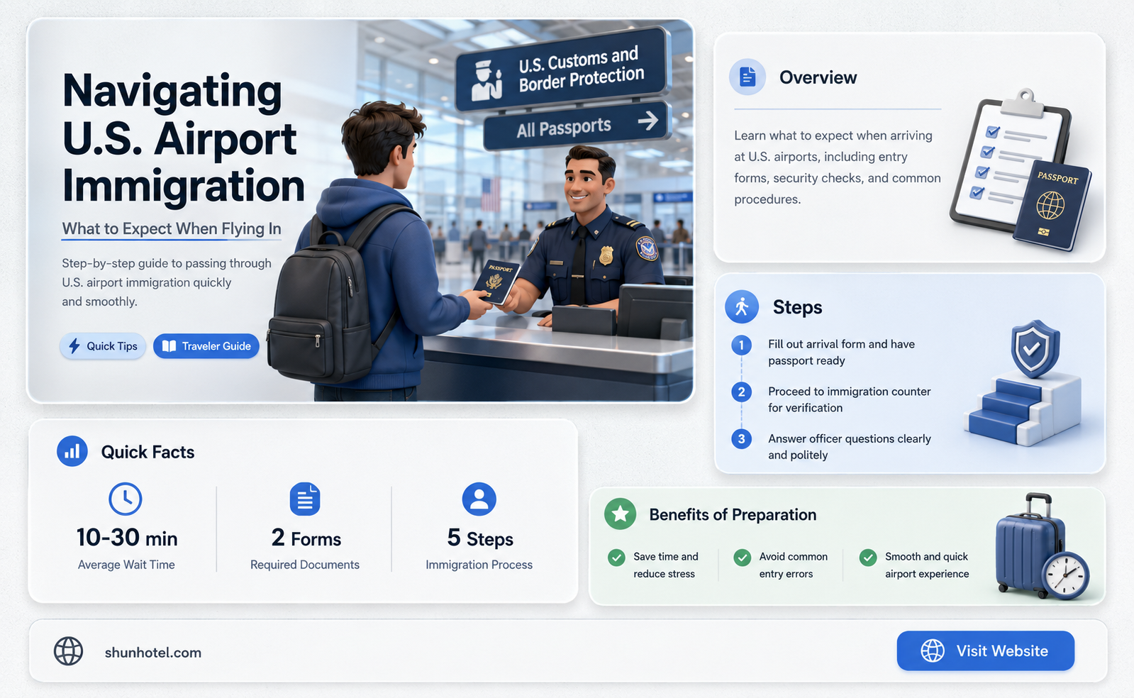 are there immigration at airports flying in usa