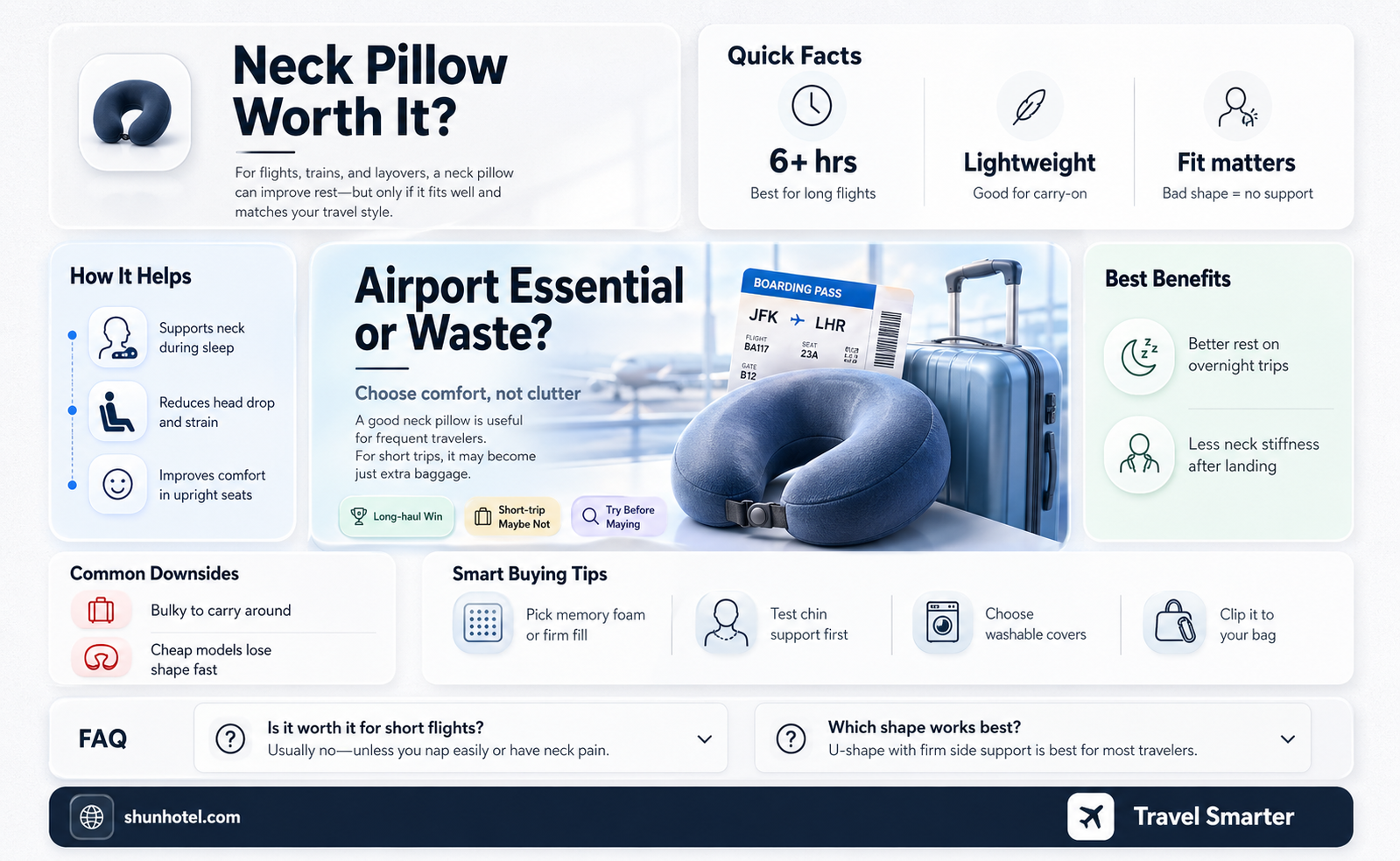 are airport neck pillows worth it