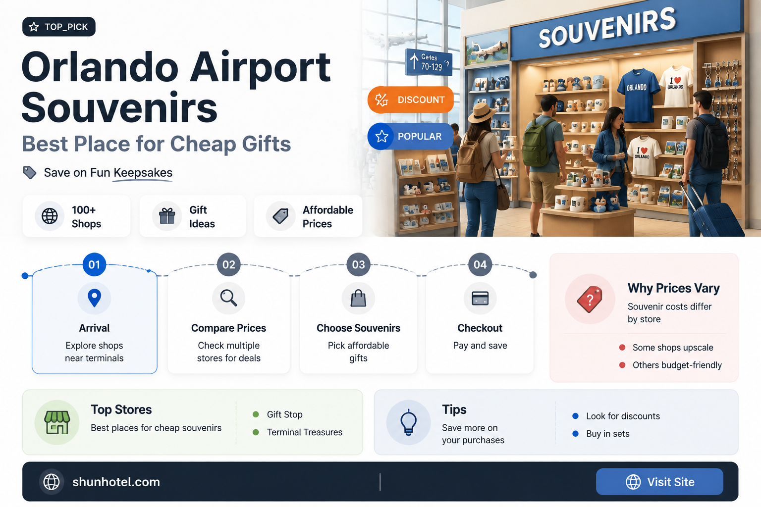 are souvenir cheaper in orlando airport