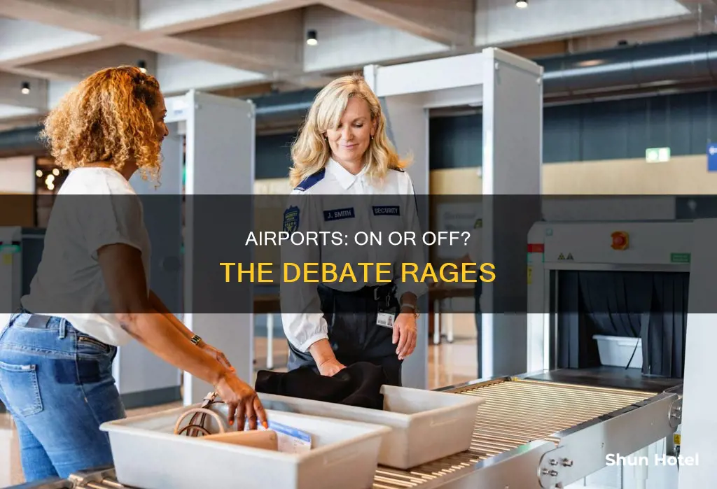 should airport be on or off