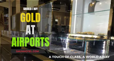 Gold Buying at Airports: Is It a Good Idea?