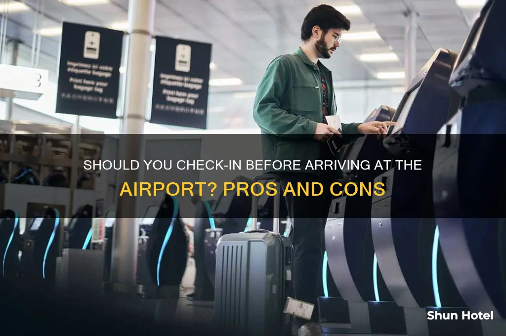 should i check in before i get to the airport