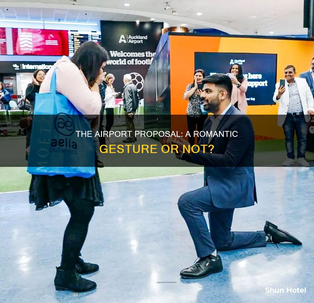 should i propose at the airport