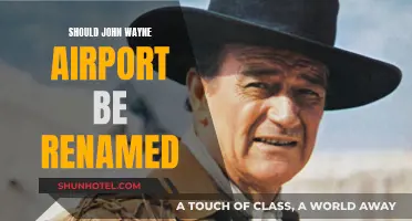 John Wayne Airport: To Rename or Not?