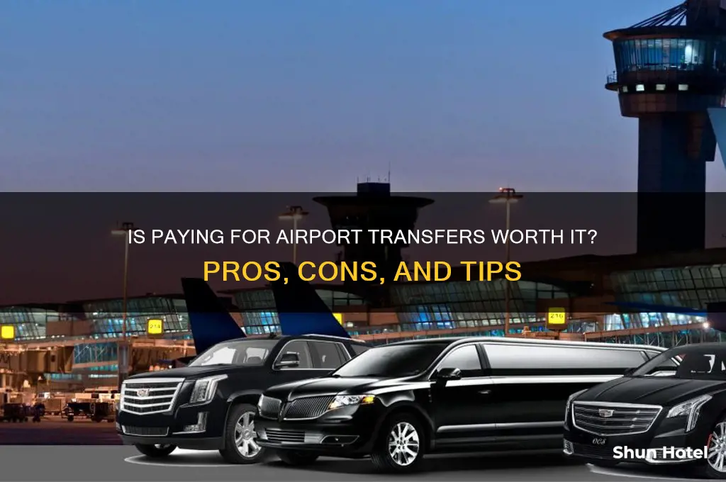should u pay to get airport transfers