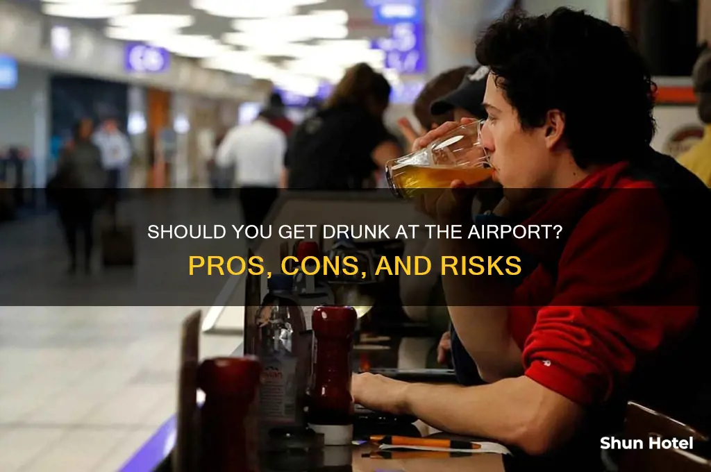 should you get drunk at the airport