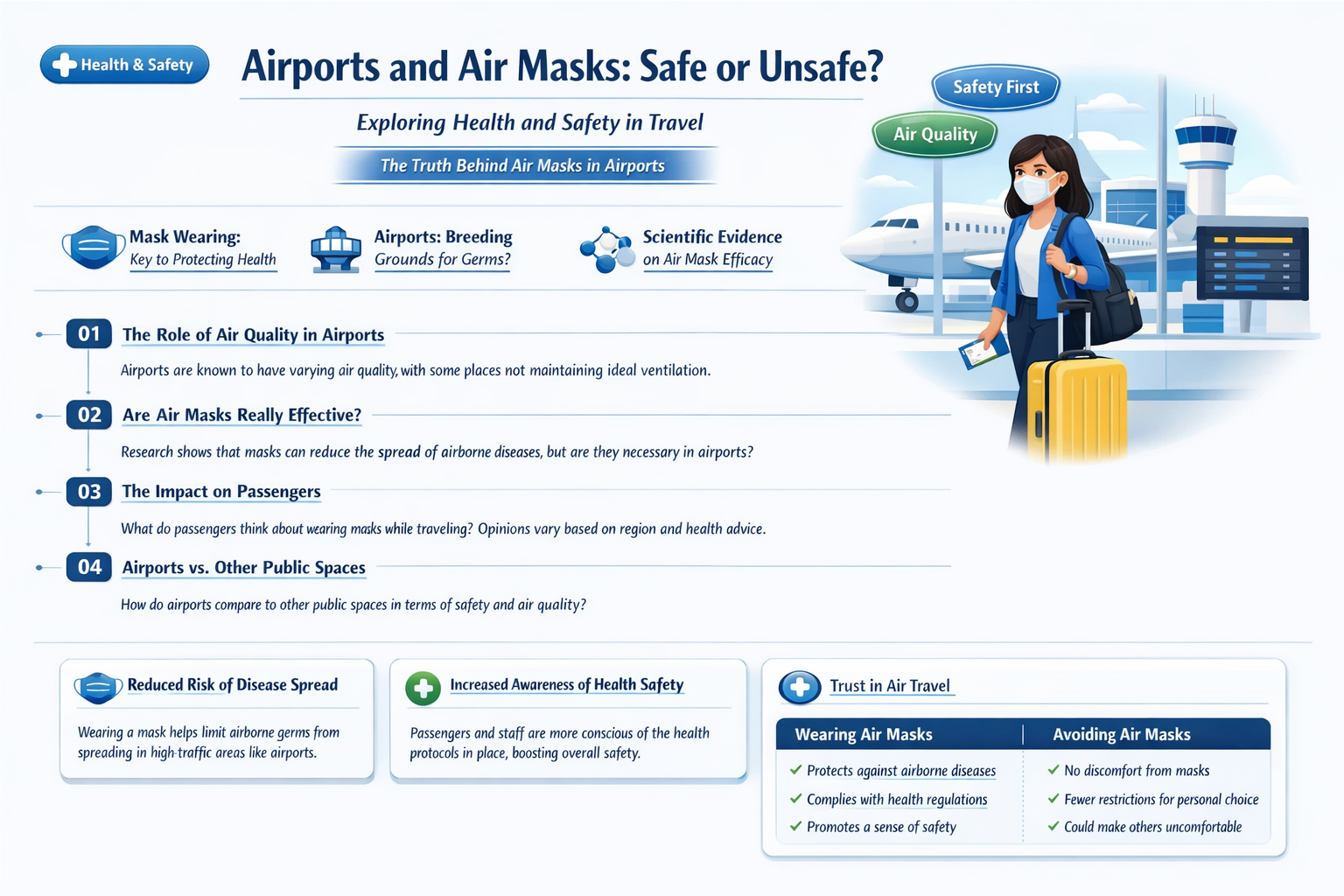 are air masks ok for airports