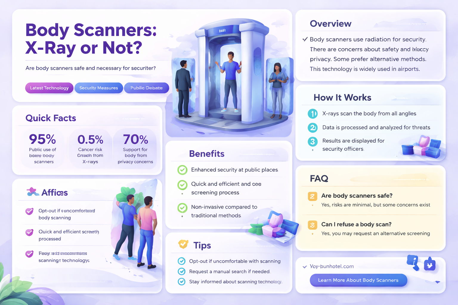 are airport body scanners x rays