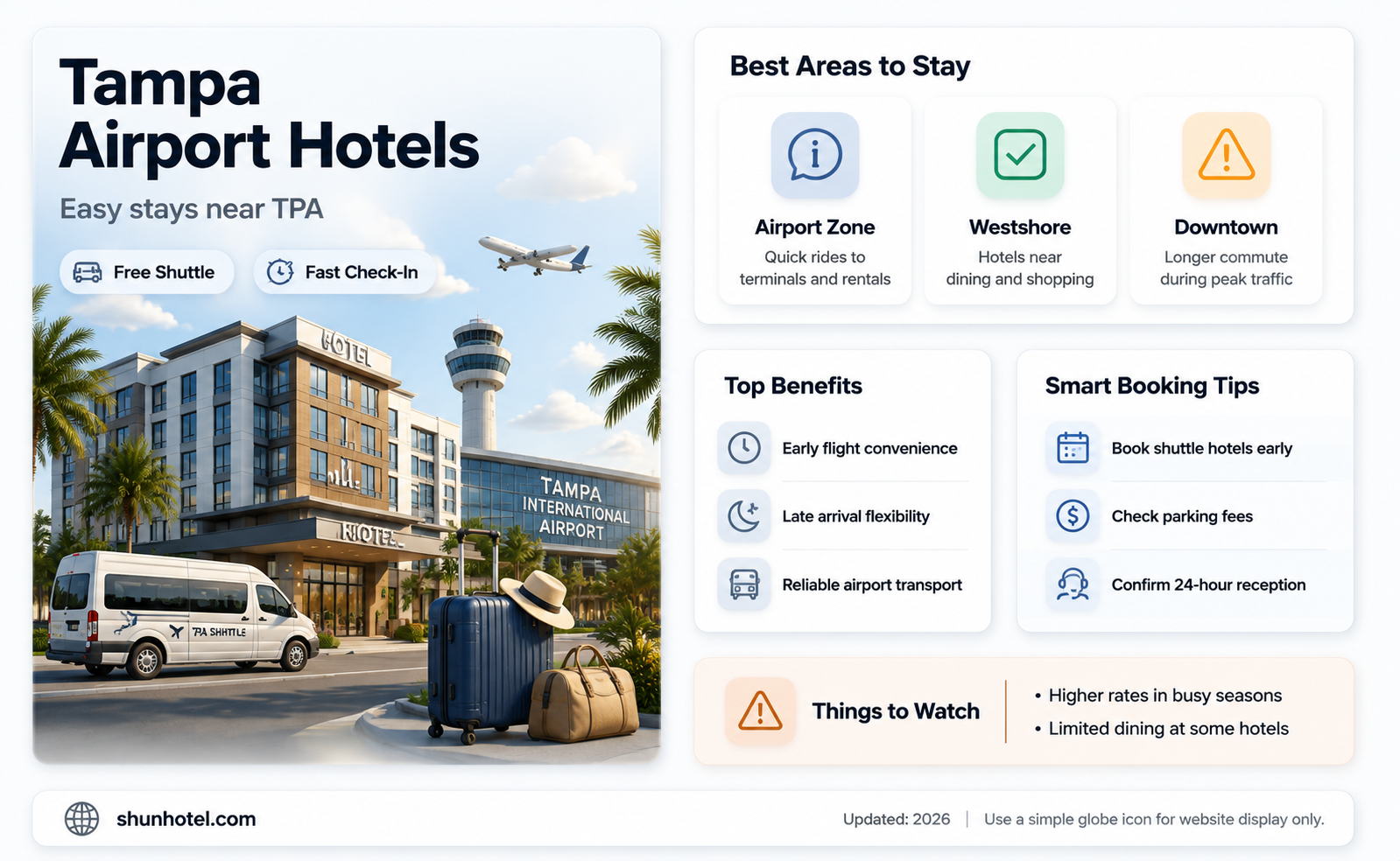 are there hotels in tampa airport