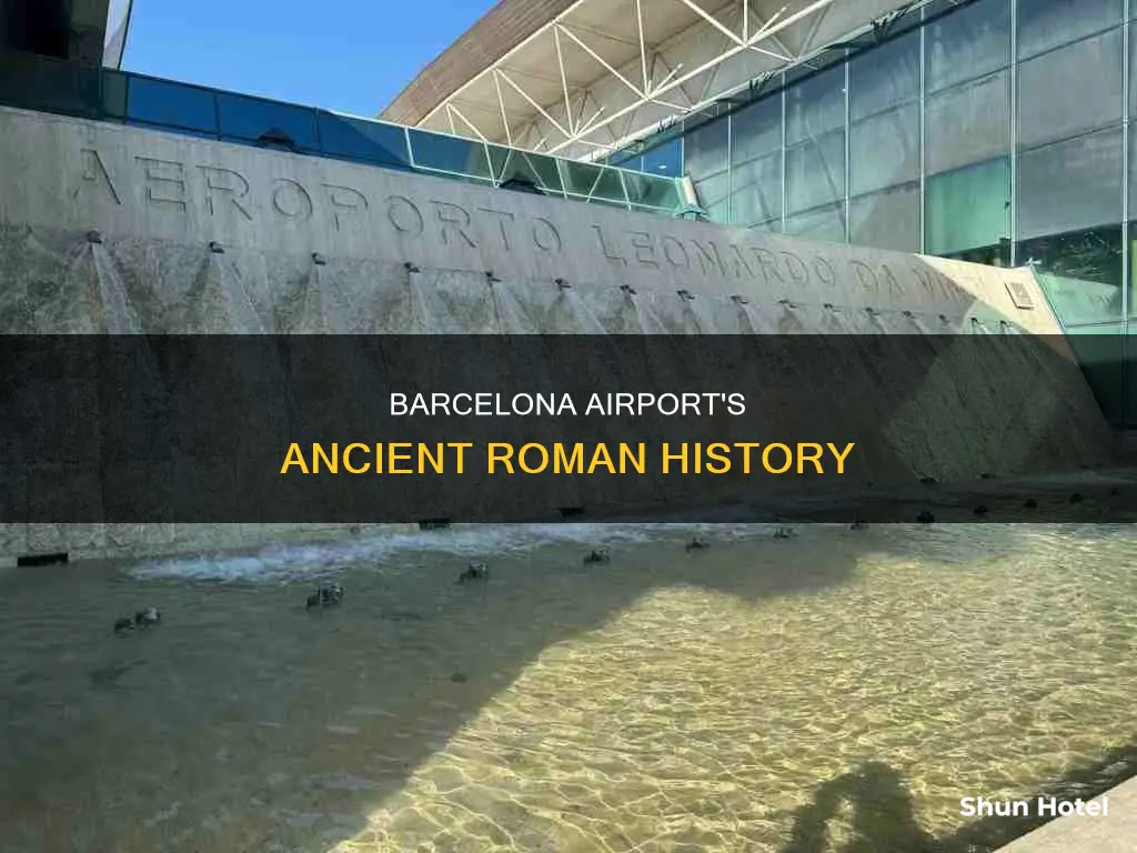 was barcelona airport in roman times