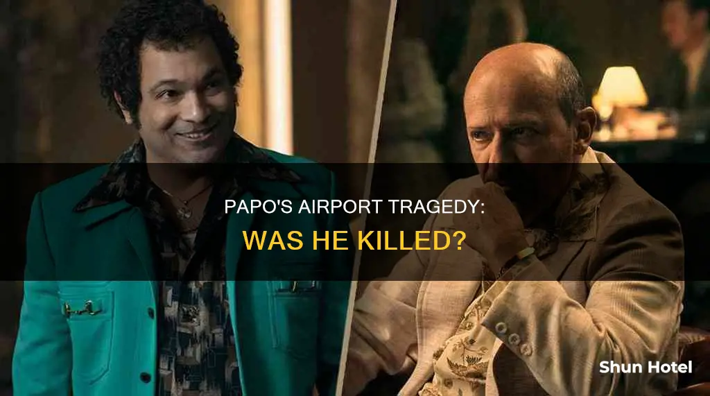 was papo killed in the airport