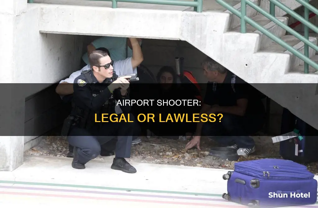 was the airport shooter following laws
