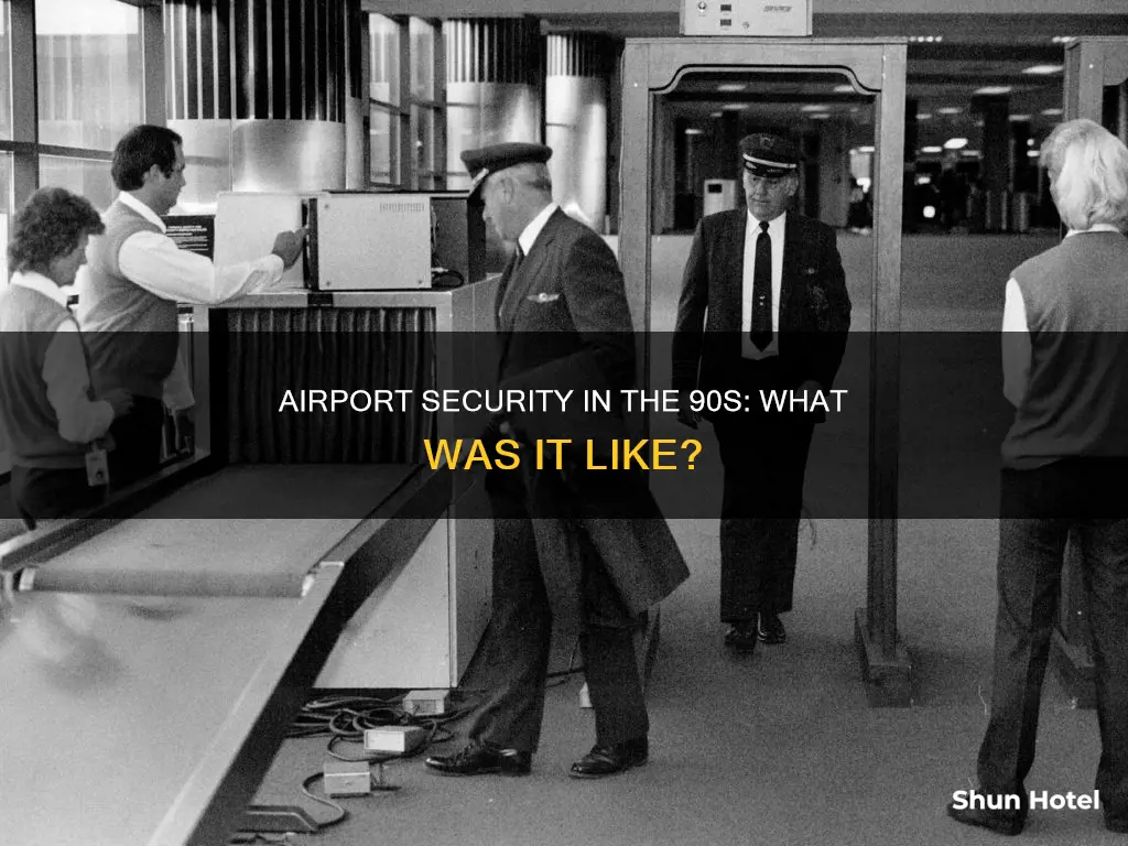 was there airport security in 1990