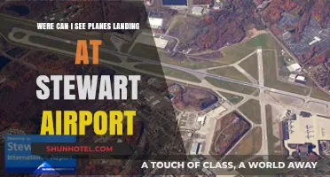 Best Spots to View Stewart Airport's Aircraft Landings