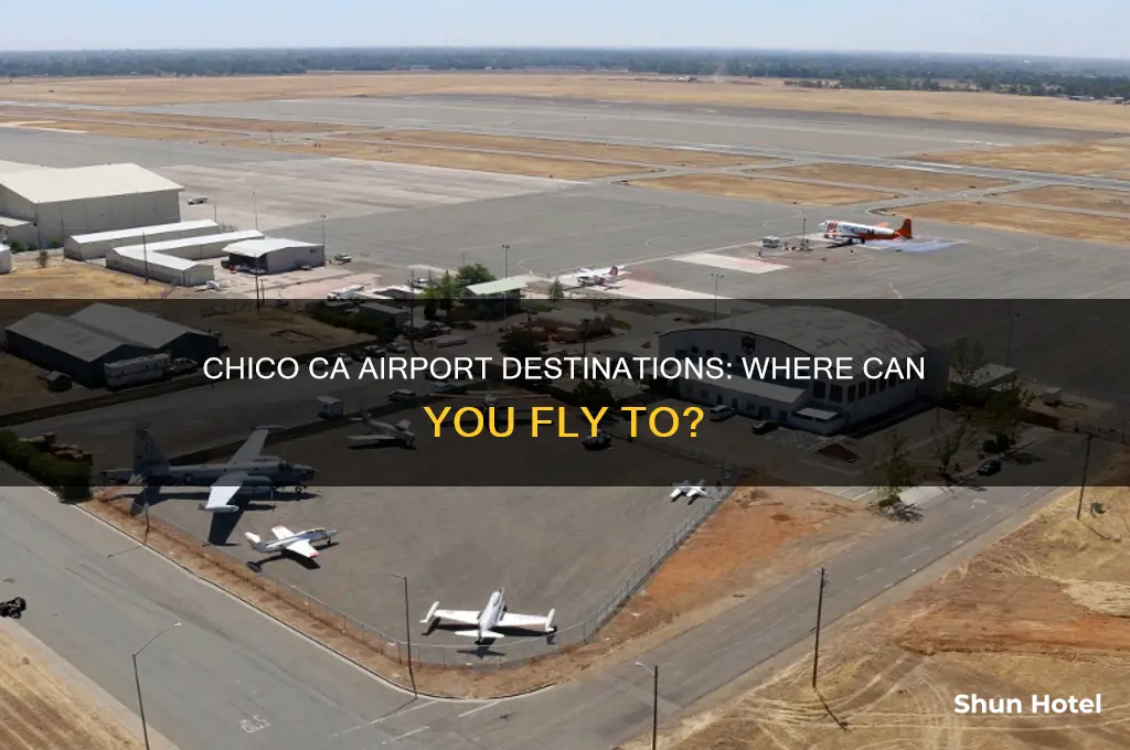 were does chico ca airport fly to