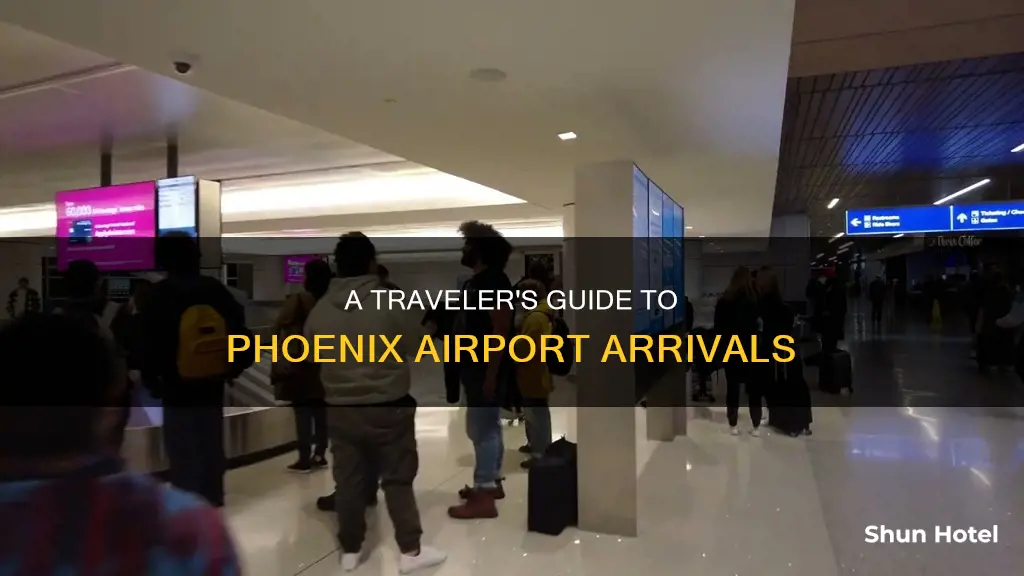 what aa arriving at phoenix airport