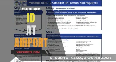 ID Requirements: Age Verification at Airports