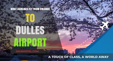 Orlando to Dulles: Airlines Offering Direct Flights and Connections