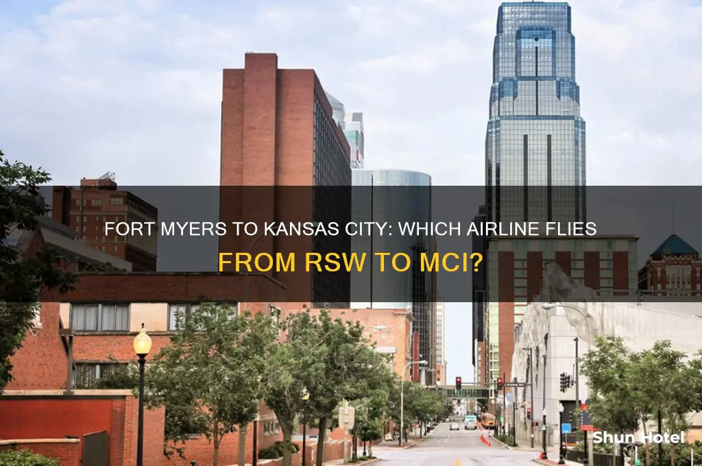 what airline flies from fort myers rsw to mci airport
