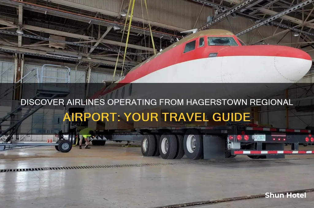 what airline flies out of hagerstown airport