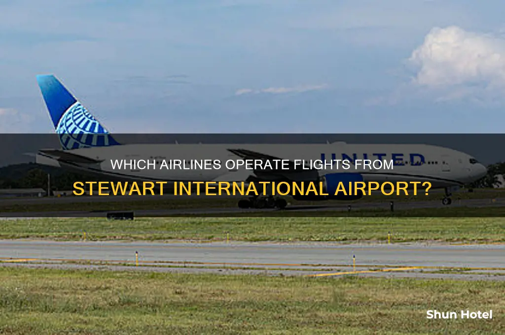 what airline flies out of stewart airport