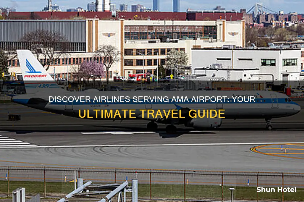 what airline flies to ama airport