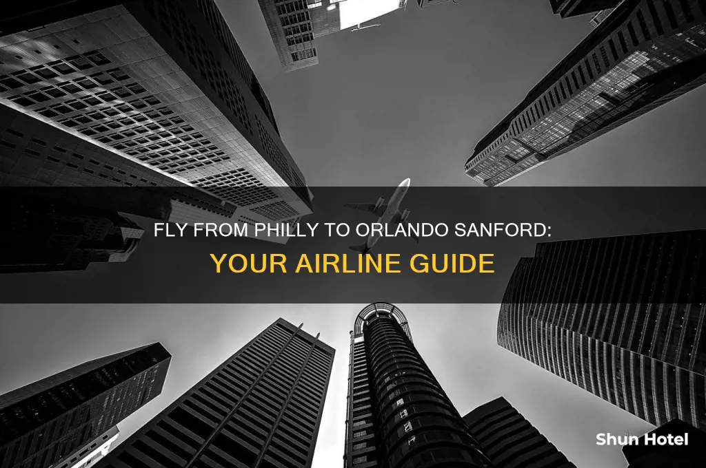 what airline flies to orlando sanford airport from phila