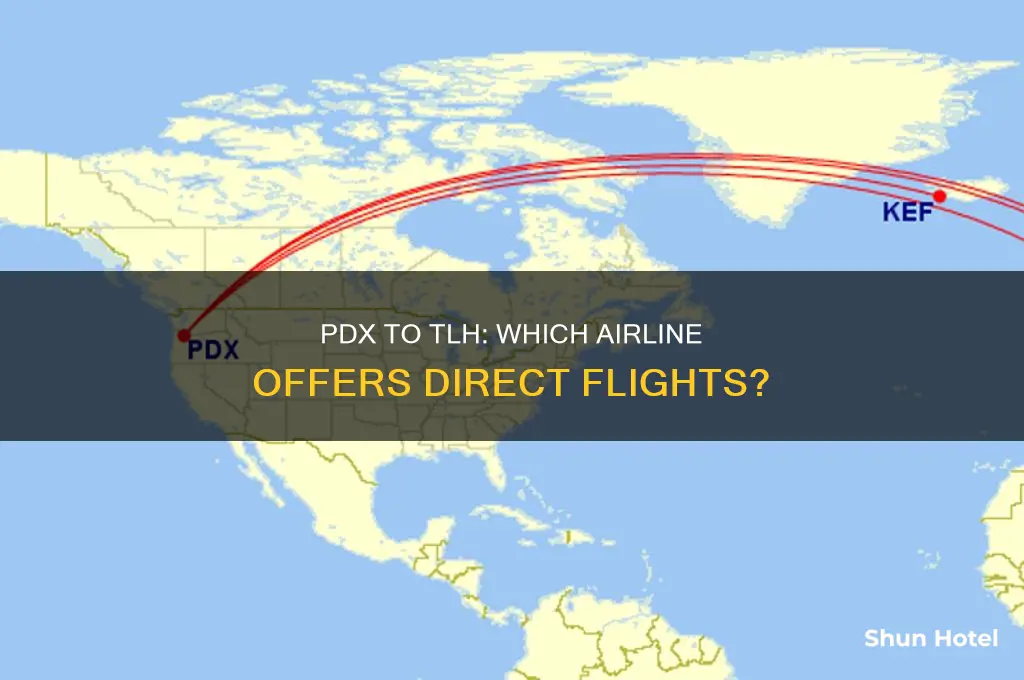 what airline flies to tlh airport from pdx