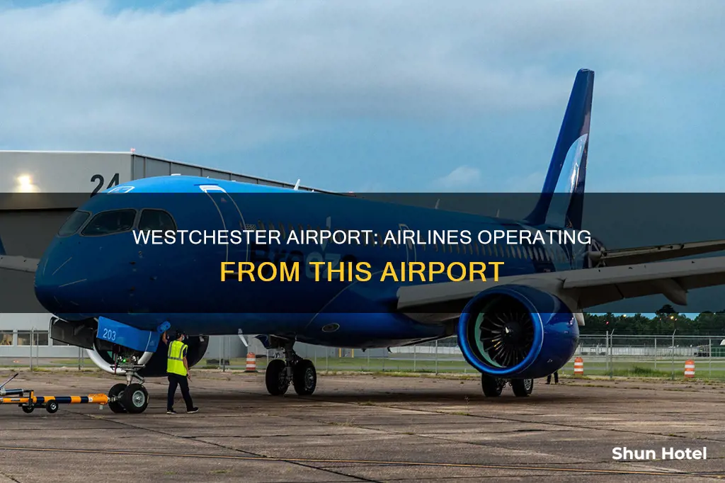 what airlines are at westchester airport
