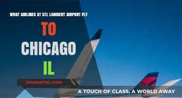 STL Lambert Airport Airlines Offering Flights to Chicago, IL